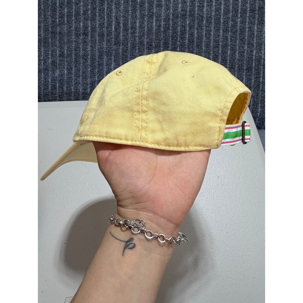 American Needle Masters Hat Women OS Yellow Good Golf Tournament Baseball‎ Cap - Picture 3 of 8